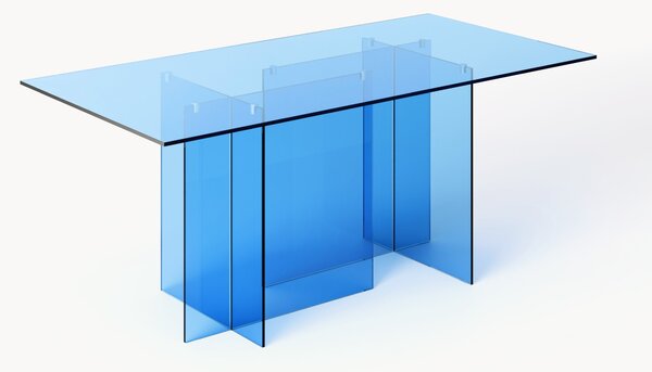 Tavolo in vetro Anouk, 180 x 90 cm