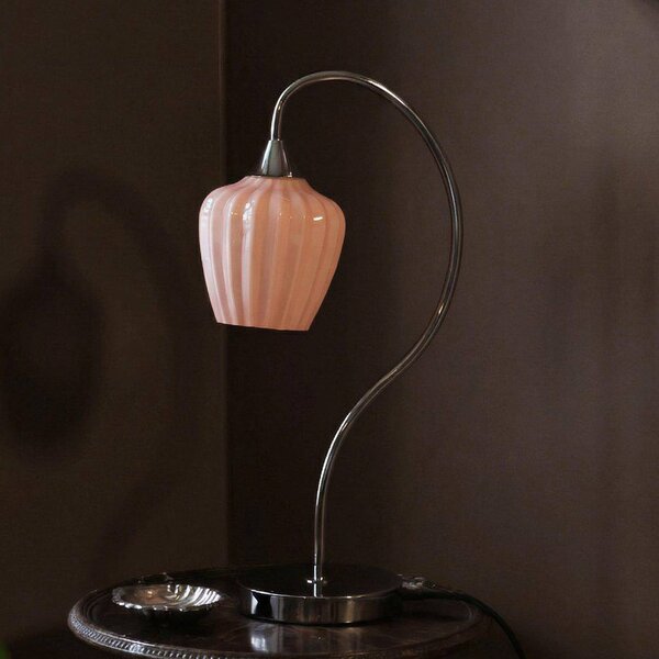 PR Home Lampada da tavolo Amalfi, Cromo / Argento, Corridoio, Metallo, Scandinavo, Lampada da tavolo