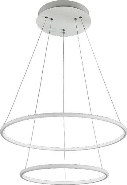 Lampadario a soffitto Orion White 53W Luce a sospensione a led Lampada a sospensione Lampada a soffitto
