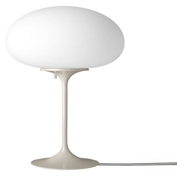 GUBI Lampada da tavolo Stemlite, dimmerabile, Alluminio / Grigio / Zincato, Soggiorno / Sala da pranzo, Metallo, Design, Lampada da tavolo