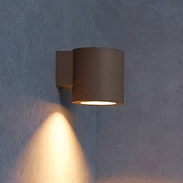 Philips Applique da esterni Fylx, dimmerabile, Marrone / Ruggine, Alluminio, Applique da esterni