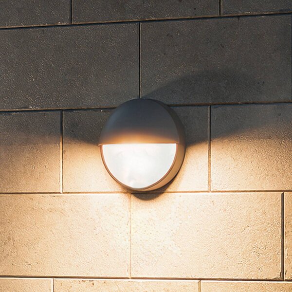 Philips Applique da esterni Capricorn, Alluminio / Grigio / Zincato, Alluminio, Applique da esterni