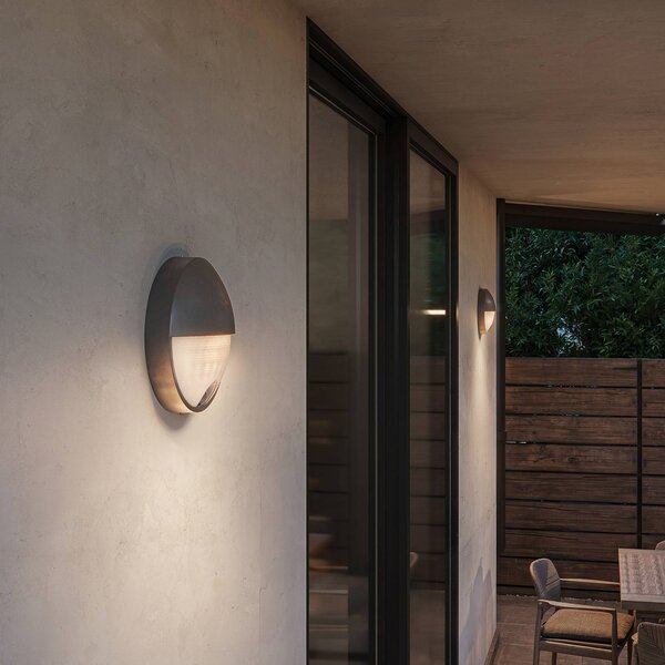 Philips Capricorn UE, applique da esterno LED, con sensore, IP44, Alluminio / Grigio / Zincato, Alluminio, Applique da esterni