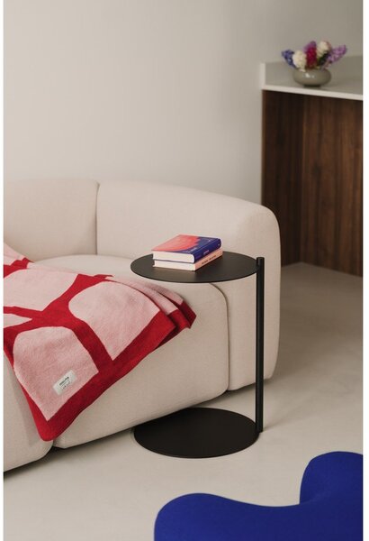 Tavolino rotondo in acciaio 41x40 cm Ande – noo.ma