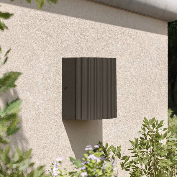 Philips Applique da esterni Zyra, Alluminio / Grigio / Zincato, Alluminio, Applique da esterni