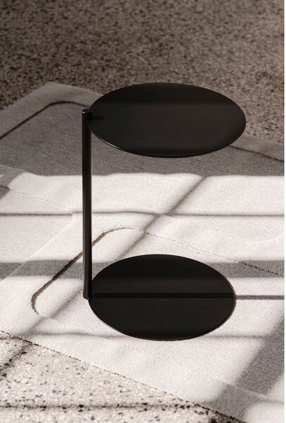 Tavolino rotondo in acciaio 41x40 cm Ande – noo.ma