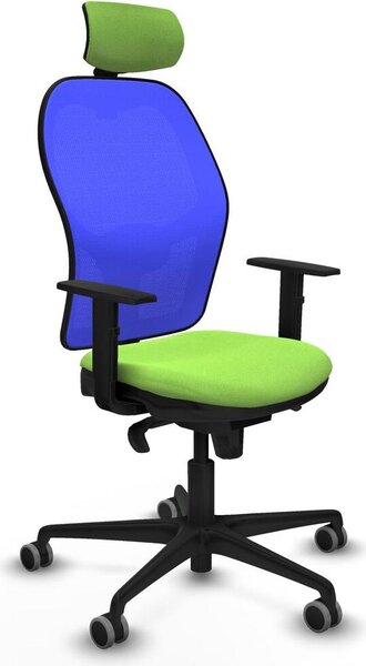Sedia da ufficio con poggiatesta Piqueras y Crespo 1D036G2 Colore pistacchio