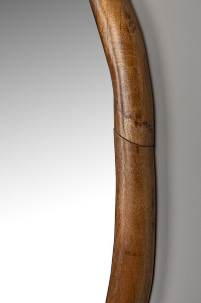 Specchio da parete con telaio in legno massiccio 73x100 cm Ashley – Dutchbone