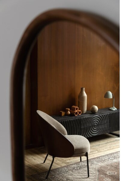 Specchio da parete con telaio in legno massiccio 73x100 cm Ashley – Dutchbone