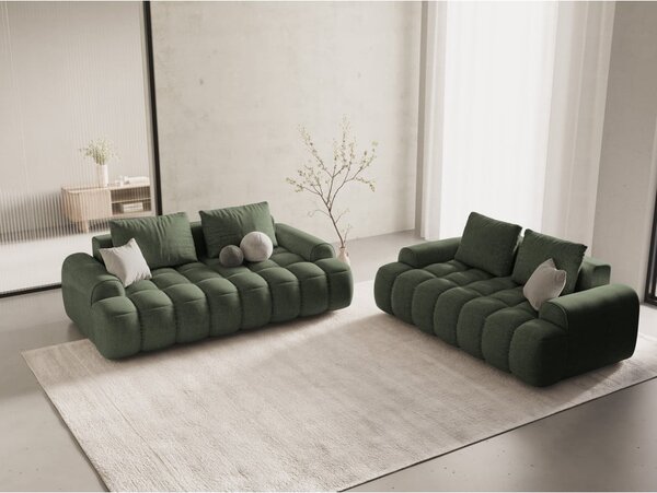 Divano verde 200 cm Linz – Cosmopolitan Design