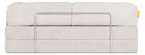 Divano beige allungabile con rivestimento in bouclé 180 cm Bloom – TemaHome