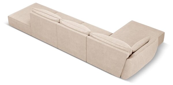 Divano angolare beige (angolo sinistro) Vanda - Mazzini Sofas