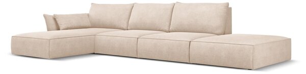 Divano angolare beige (angolo sinistro) Vanda - Mazzini Sofas