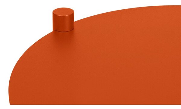 Tavolino rotondo in acciaio 41x40 cm Ande – noo.ma