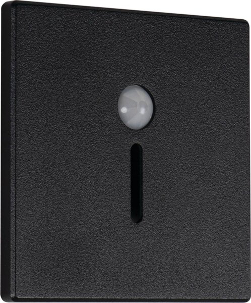 Kanlux 90790 - Lampada LED per gradini con sensore MAGNIK LED/1,7W/230V CCT nera squadrata