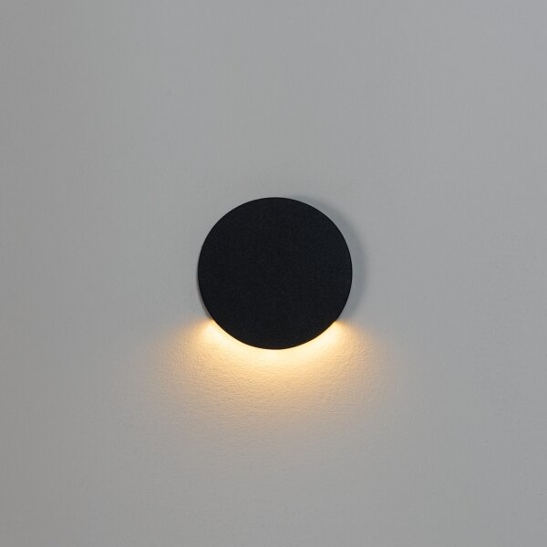 Kanlux 90826 - Lampada LED per scale MAGNIK LED/1,7W/230V CCT nera rotonda
