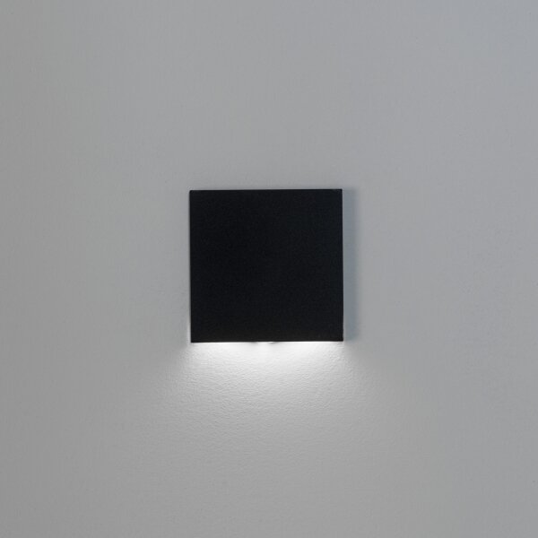 Kanlux 90824 - Lampada per scale MAGNIK LED/1,7W/230V CCT, nera squadrata
