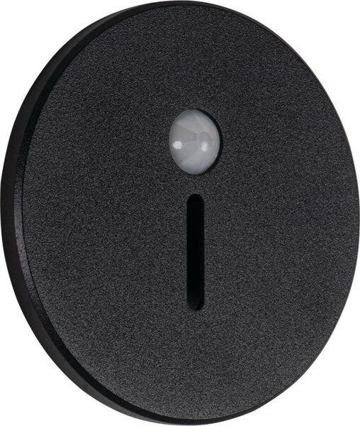 Kanlux 90794 - Lampada LED da gradino con sensore MAGNIK LED/1,7W/230V CCT, nera, rotonda