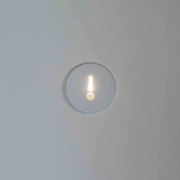 Kanlux 90795 - Lampada LED rotonda bianca per gradini con sensore MAGNIK LED/1,7W/230V CCT