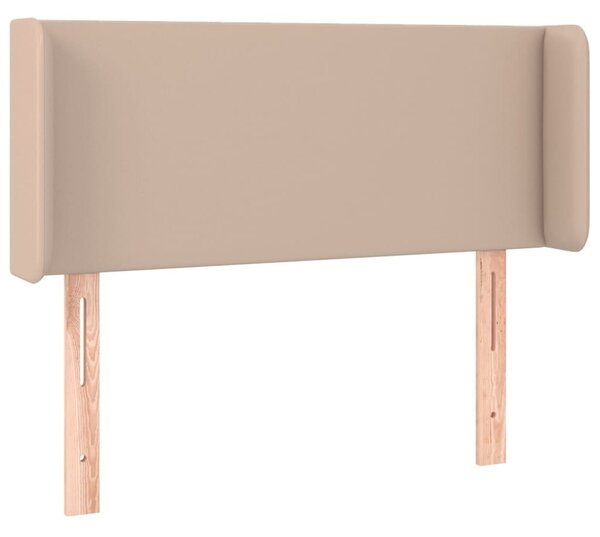 Testiera ad Orecchio Cappuccino 103x16x78/88 cm in Pelle finta