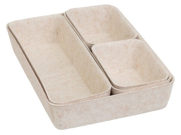 Set di organizer per cassetti in tessuto 5 pz – Casa Selección