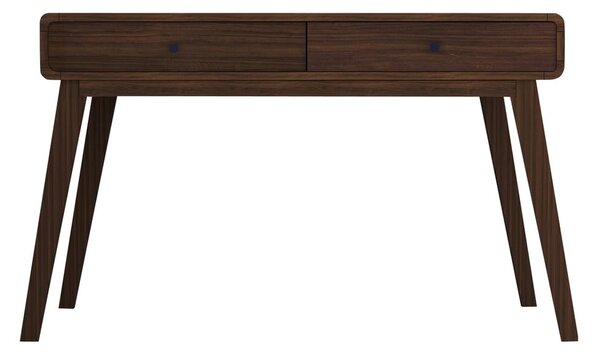 Scrivania con effetto noce 50x120 cm Cassie – Støraa
