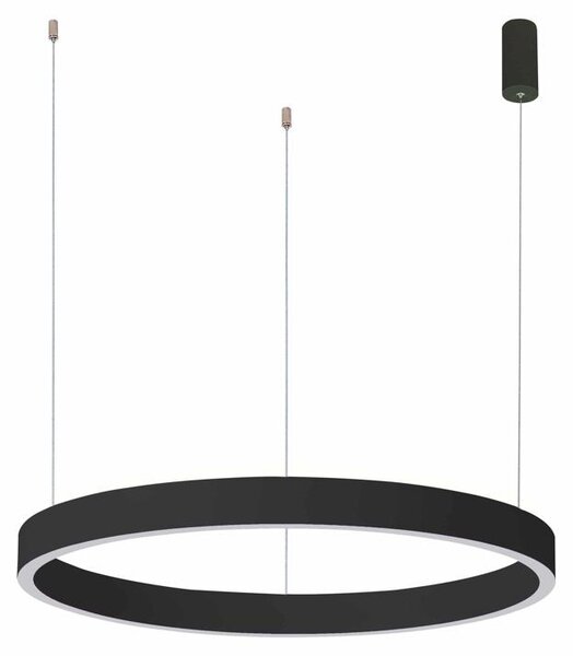 Lampada a sospensione LED 60W BRASCO UP DOWN PND-56215D-060RPP-BK-3KS4K-TRDIMM Italux