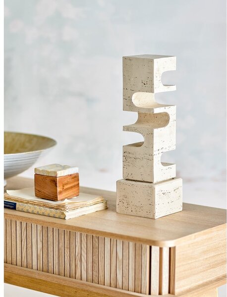 Statuetta in poliresina (altezza totale 34 cm) Hallam – Bloomingville