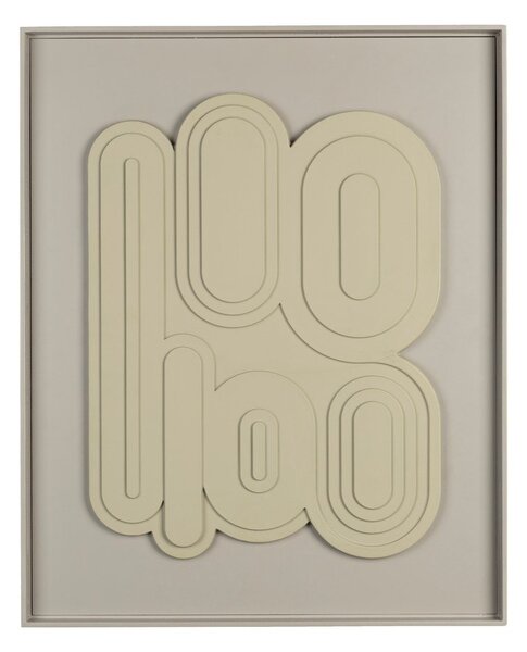 Dipinto in 3D con cornice inclusa 52x64 cm August – Zuiver