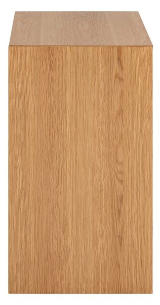 Comodino in colore naturale con effetto rovere Arlon - Actona