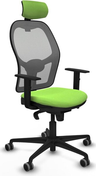 Sedia da ufficio con poggiatesta Piqueras y Crespo 1D036G2 Colore pistacchio