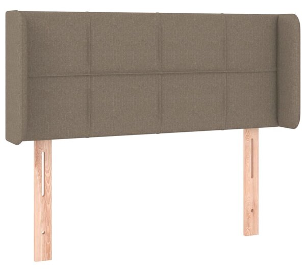 Testiera ad Orecchio Tortora 83x16x78/88 cm in Tessuto