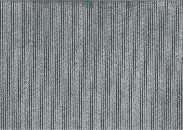 Divano angolare componibile grigio (con penisola a destra) con rivestimento in velluto a coste Sting – Scandic