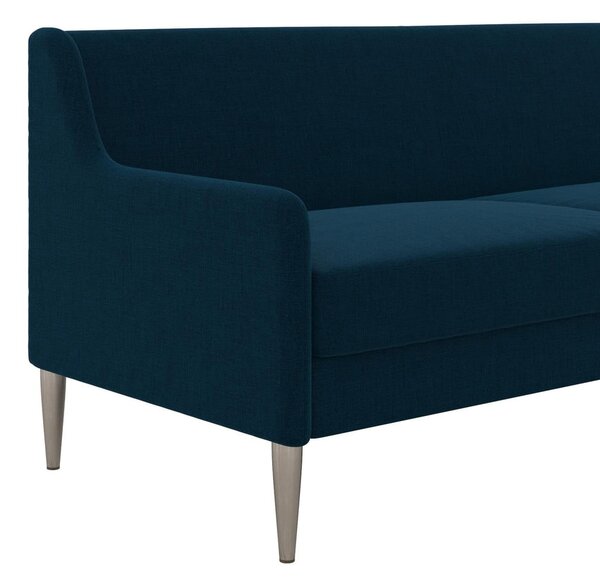 Divano blu 190,5 cm Virginia - CosmoLiving by Cosmopolitan