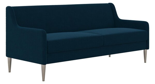 Divano blu 190,5 cm Virginia - CosmoLiving by Cosmopolitan
