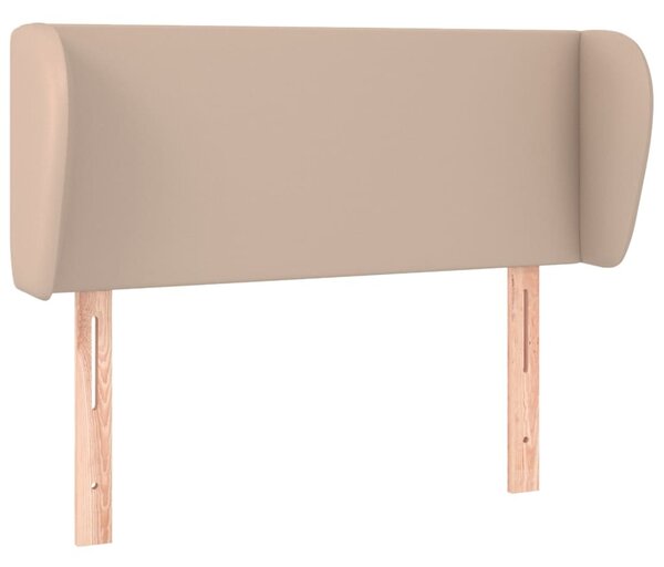 Testiera ad Orecchio Cappuccino 103x23x78/88 cm in Pelle finta