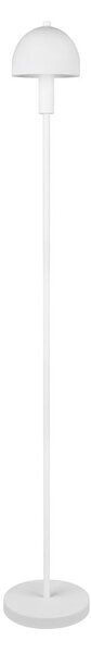 Lampada da terra bianca con paralume in vetro (altezza totale 120 cm) Glenn – Reality
