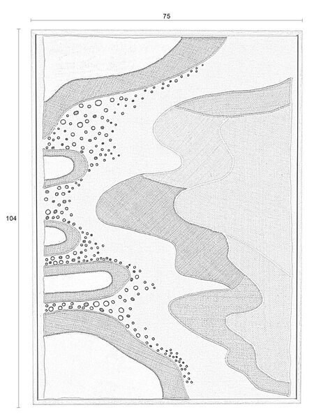 Dipinto con cornice inclusa 75x104 cm Coastal – Zuiver