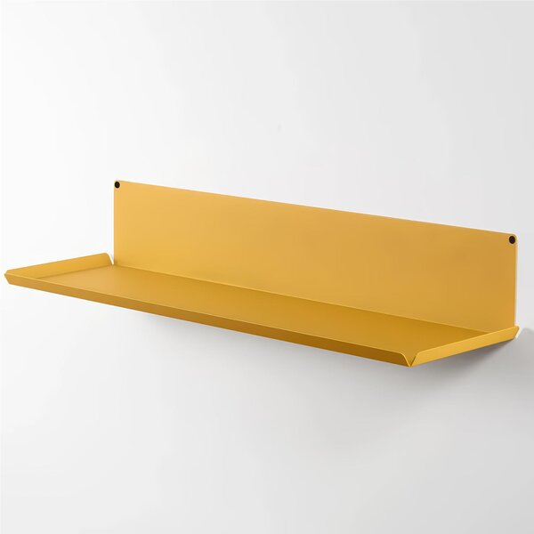 Mensola in metallo Fly-K � una mensola in metallo da muro Minimal Dimensioni 60x15x h 10 cm Portata massima 15 kg costituita da un unico elemento in acciaio verniciato Arancio RAL 1003