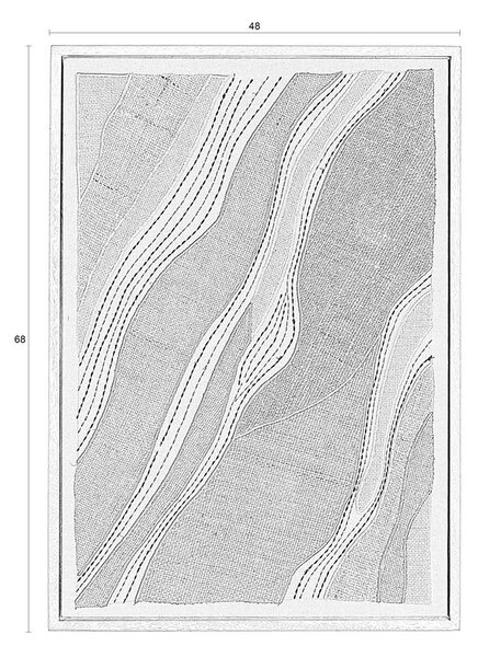 Dipinto con cornice inclusa 48x68 cm Move – Zuiver