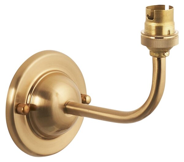 Applique DOME ARC in ottone spazzolato 1xB22x60W metallo, dimensioni: 16x10x15,8 cm, IP20, Endon