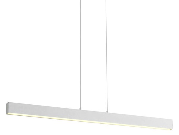 Lampada a sospensione bianca con LED dimmerabile a 3 livelli 2700-4000K con dip switch - Keane
