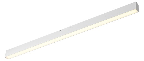 Plafoniera bianca con LED integrato, dimmerabile a 3 fasi 2700-4000K con interruttore DIP - Keane