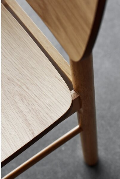 Sgabello da bar in colore naturale (altezza seduta 74 cm) Barlow - Actona