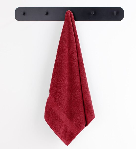 Set di asciugamani per viso e corpo tipo terry rossi in cotone 10 pz Marina – Restilo