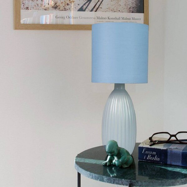 PR Home Lampada da tavolo Uno, Blu, Soggiorno / Sala da pranzo, Ceramica, Moderno, Lampada da tavolo