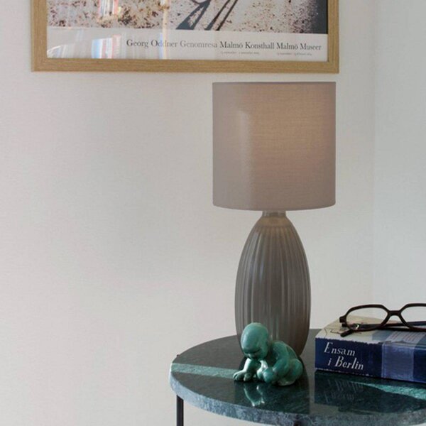 PR Home Lampada da tavolo Uno, Marrone / Ruggine, Soggiorno / Sala da pranzo, Ceramica, Moderno, Lampada da tavolo