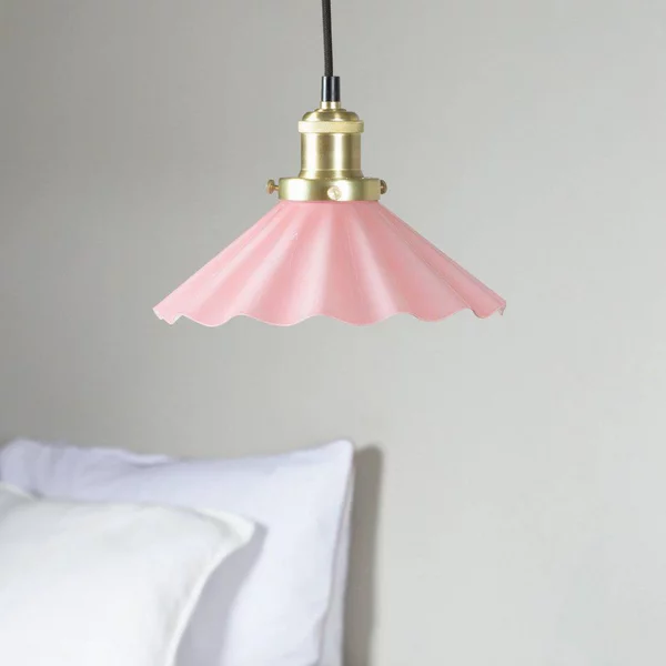 PR Home Lampada a sospensione August, Ø 25 cm, rosa, spina August, Violetto / Fucsia / Rosa, Soggiorno / Sala da pranzo, Vetro, Lampada a sospensione