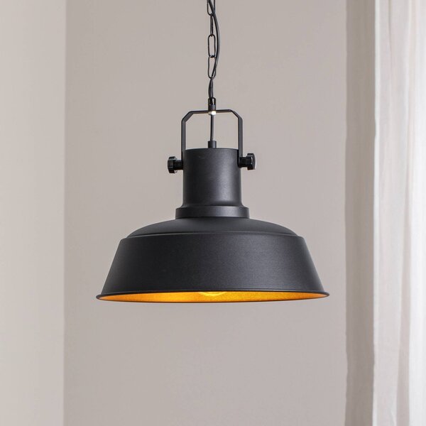 Lampada a sospensione Orema ROYALTECH, dimmerabile, Nero, Soggiorno / Sala da pranzo, Metallo, Vintage, Lampada a sospensione