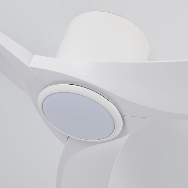 ZEVENTI - Ventilatore da soffitto a LED ORBITO LED/24W/230V Wi-Fi Tuya bianco + telecomando